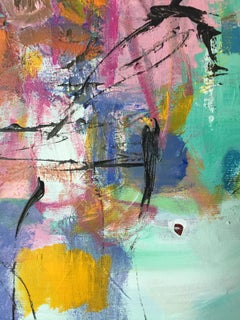 Berührungen, Pittura, Acrilico su tela