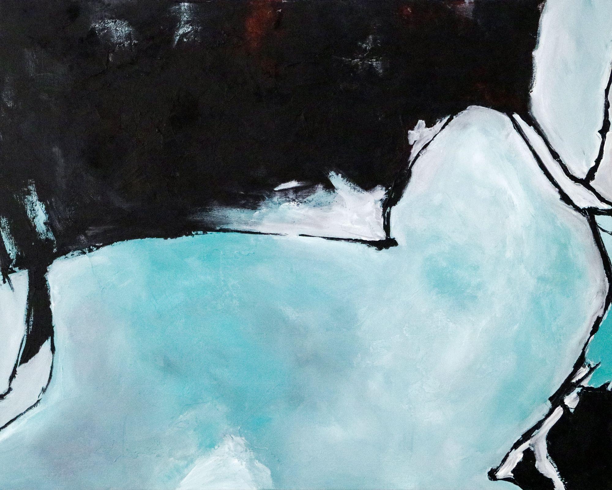 Hyunah Kim Abstract Painting - Disambiguation, Painting, Acrylic on Canvas