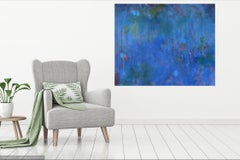 Summerpond, Peinture, Acrylique sur Toile