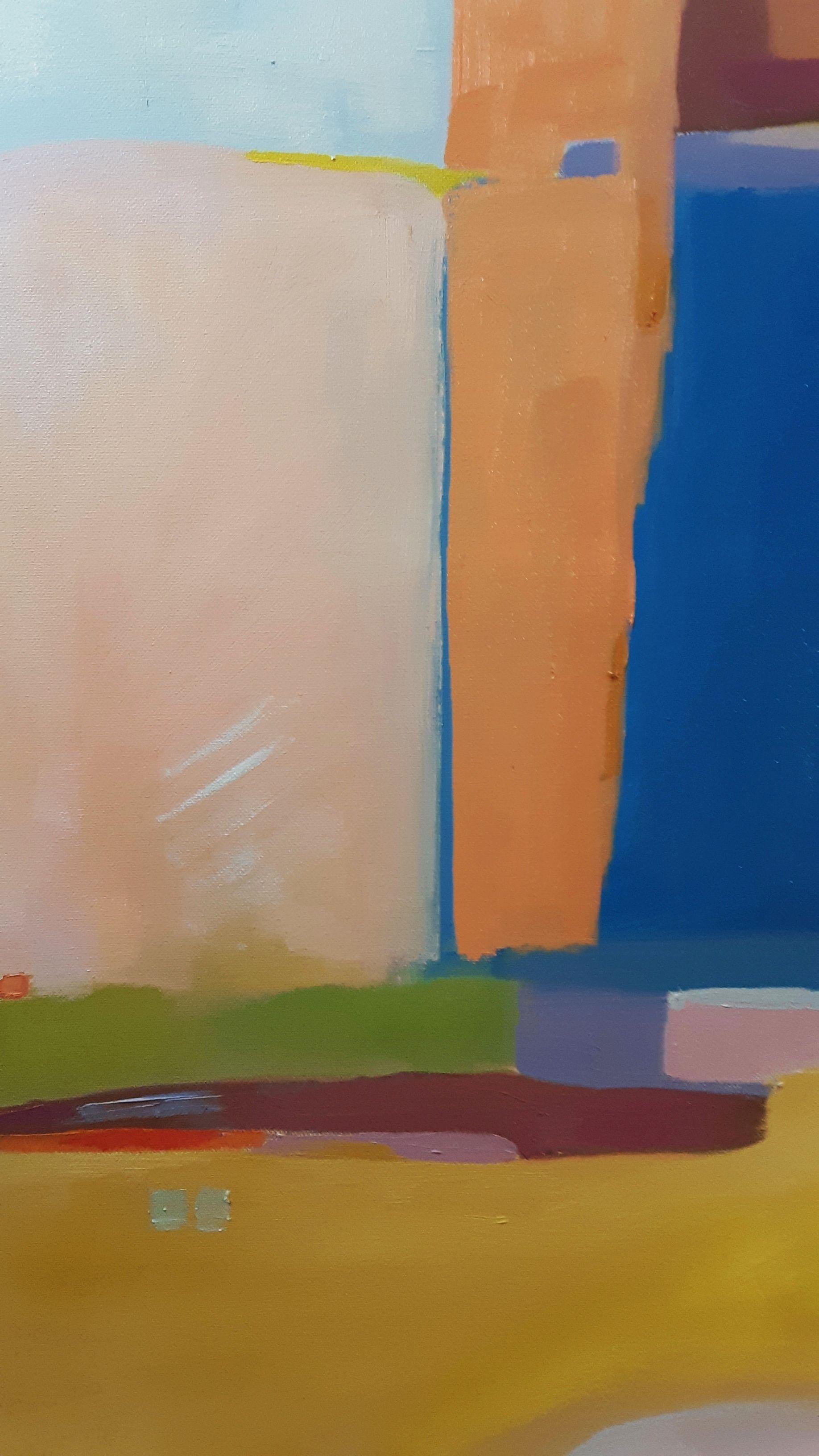 Ritorno all'isola, Pittura, Olio su tela - Painting di Gayle Fitzpatrick
