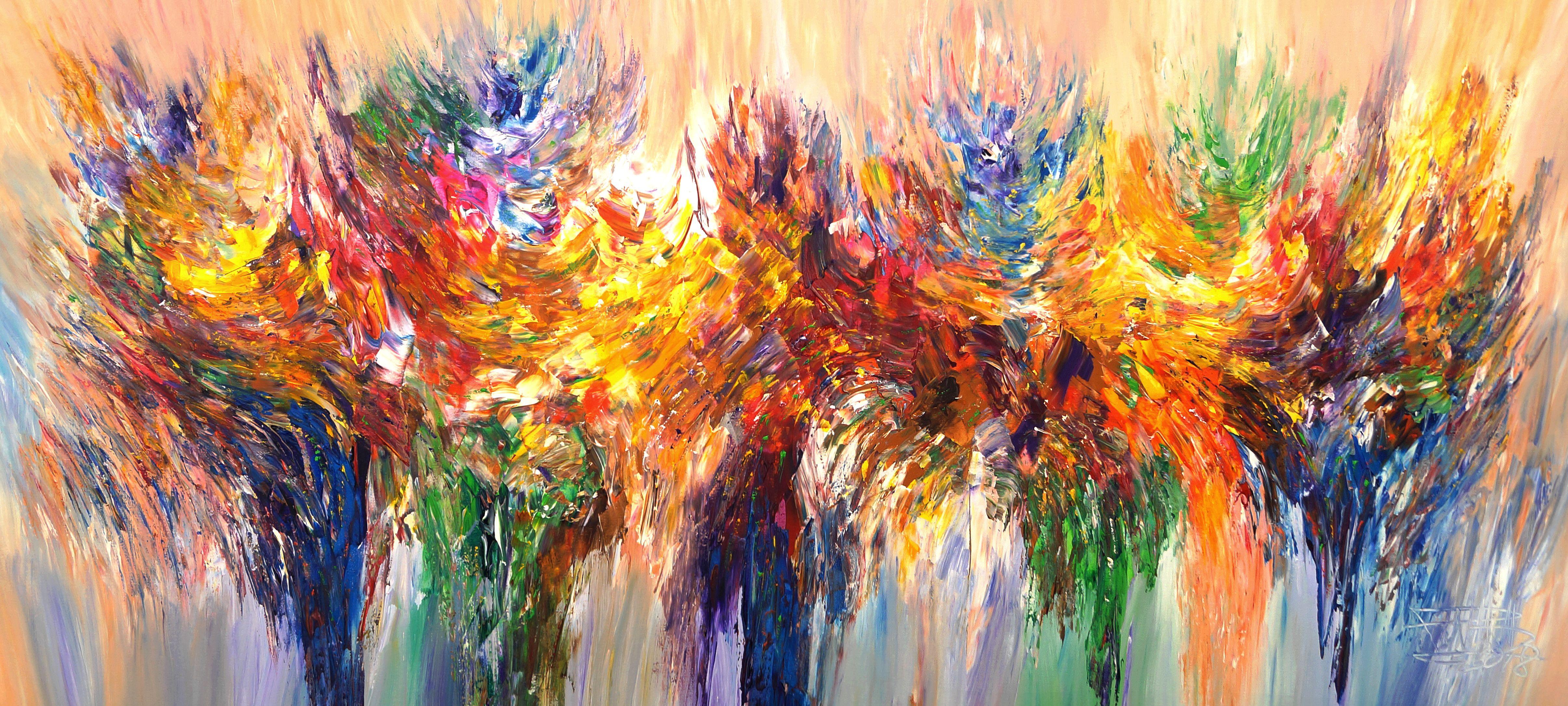Stick: Emotional Daydream 1, Painting, Acrylic on Canvas