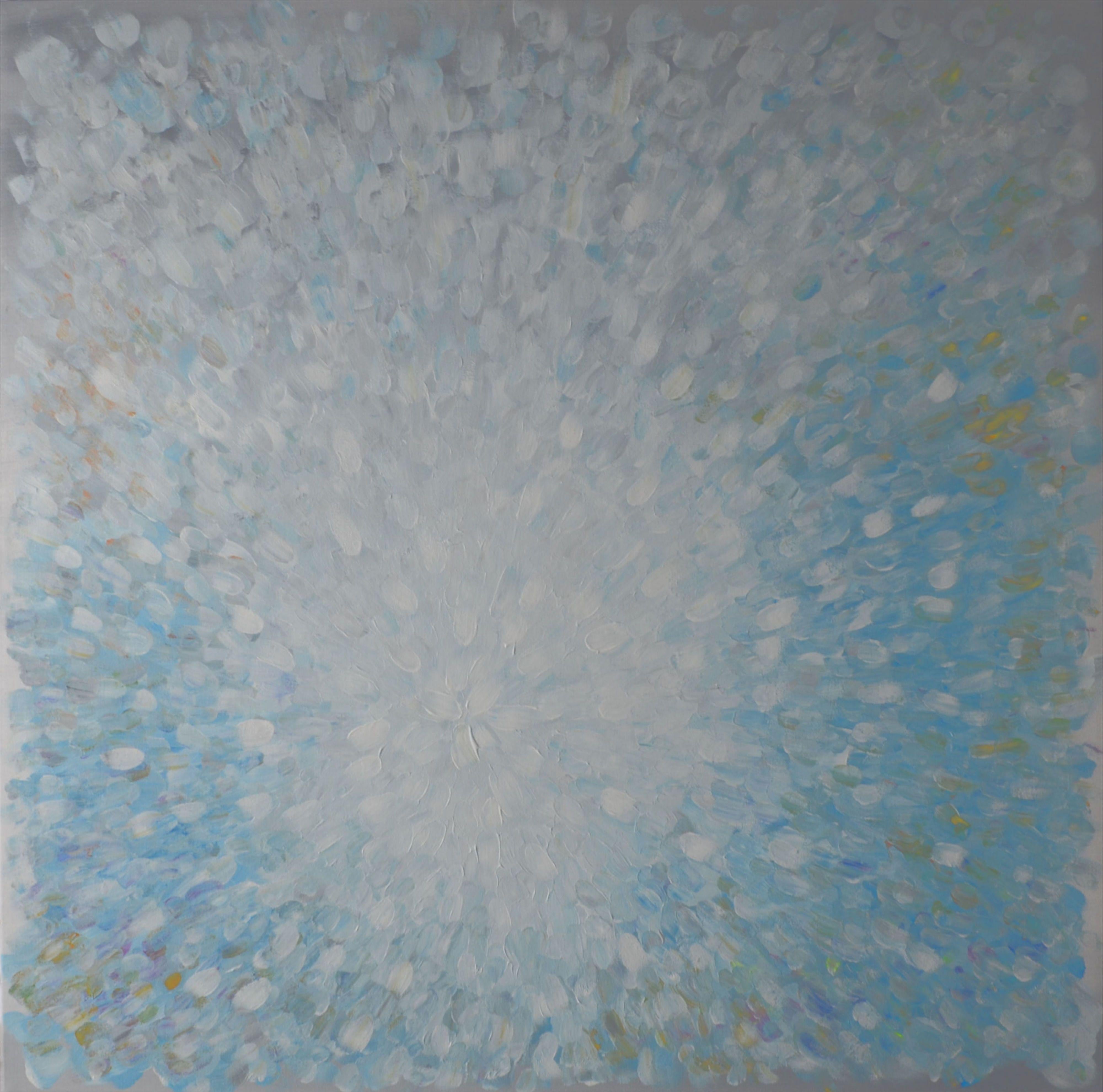 Sara Gardner Abstract Painting - Quiet, Painting, Acrylic on Canvas
