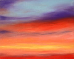 Puesta de sol 1, Pintura, Óleo sobre lienzo