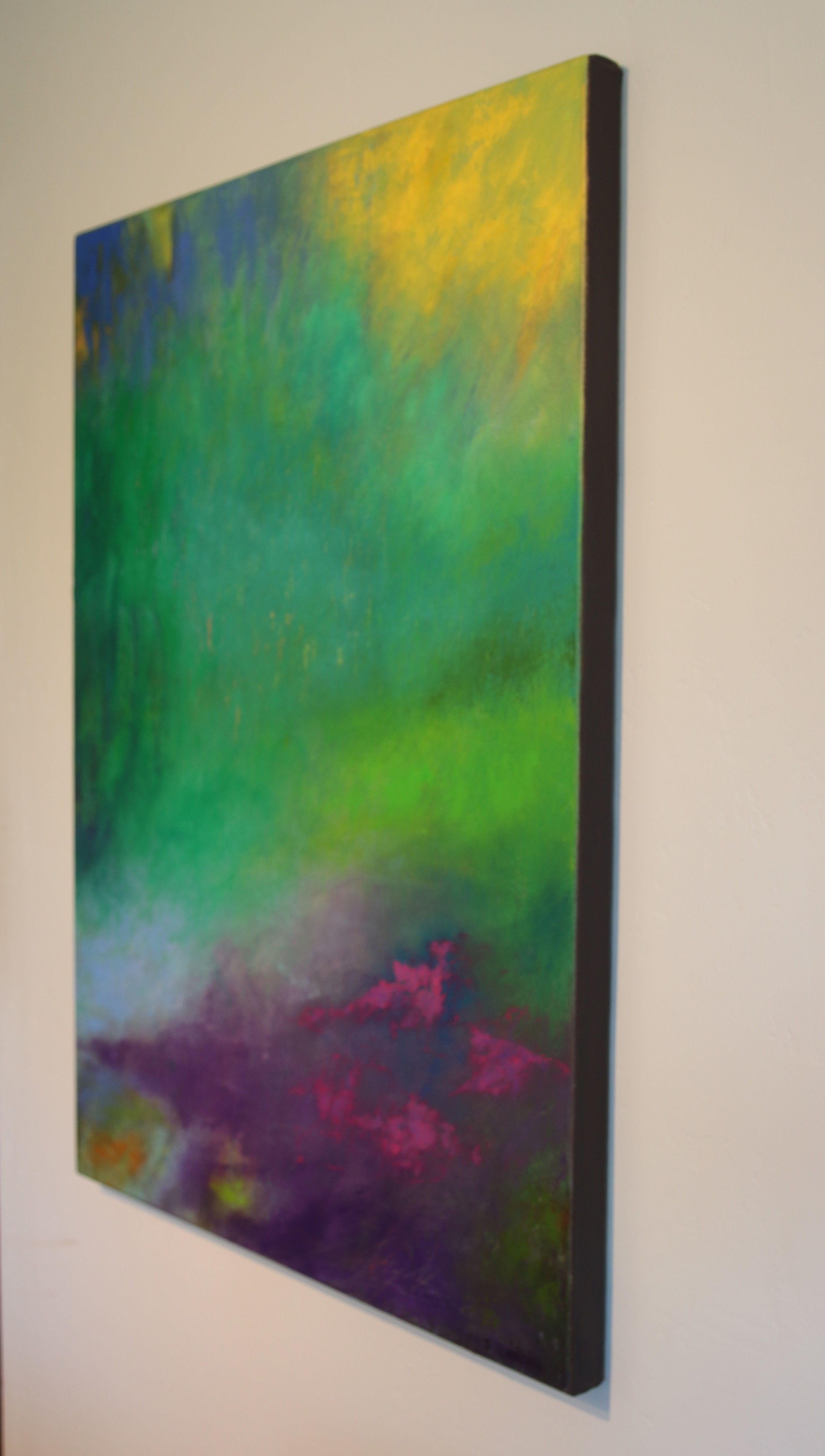 Lasciare il sentiero, Pittura, Olio su tela - Painting di Sheryl Tempchin