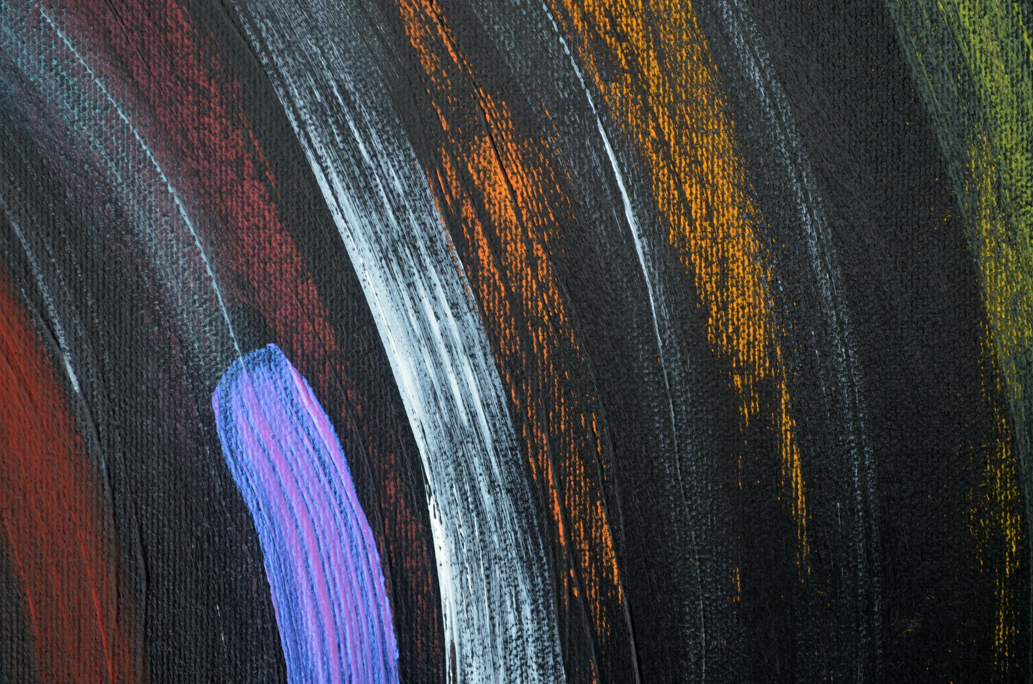 Un giro veloce, Pittura, Acrilico su tela - Painting di Sara Gardner