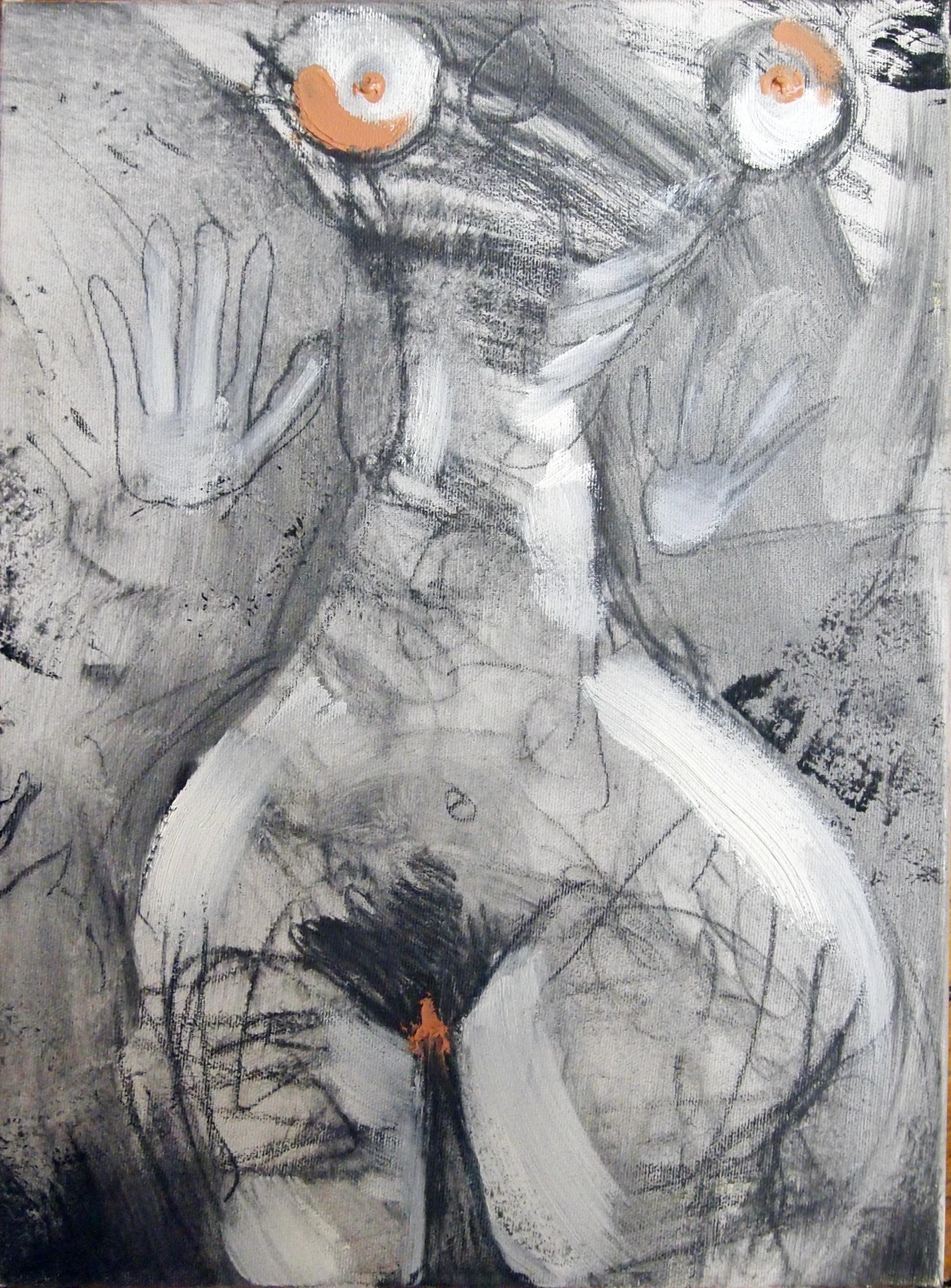 Fertilità, Pittura, Olio su tela - Painting di Edward Zelinsky