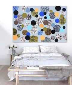 Sólo puntos 8, Pintura, Acrílico sobre lienzo