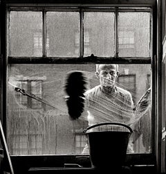 Window Washer, Photograph, Archival Ink Jet