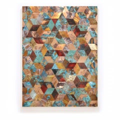 Butterfly Effect, Mixed Media on Wood Panel