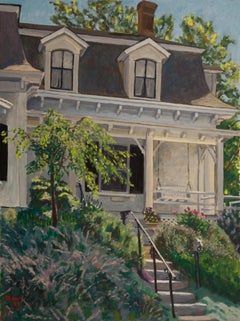 Lawyer Perry's Side Door, Painting, Oil on Canvas