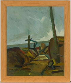 Edward Orme - 2008 Oil, The Road to Farnham