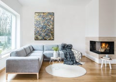 Blue Storm, Painting, Acrylic on Canvas