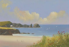 Michael J. Poole - Signed & Framed Contemporary Acrylic, Mother Ivey's Bay