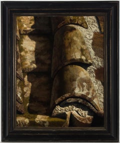 Sandro Bastioli (b.1949) - Very Fine 1999 Oil, Study of Roof Tiles