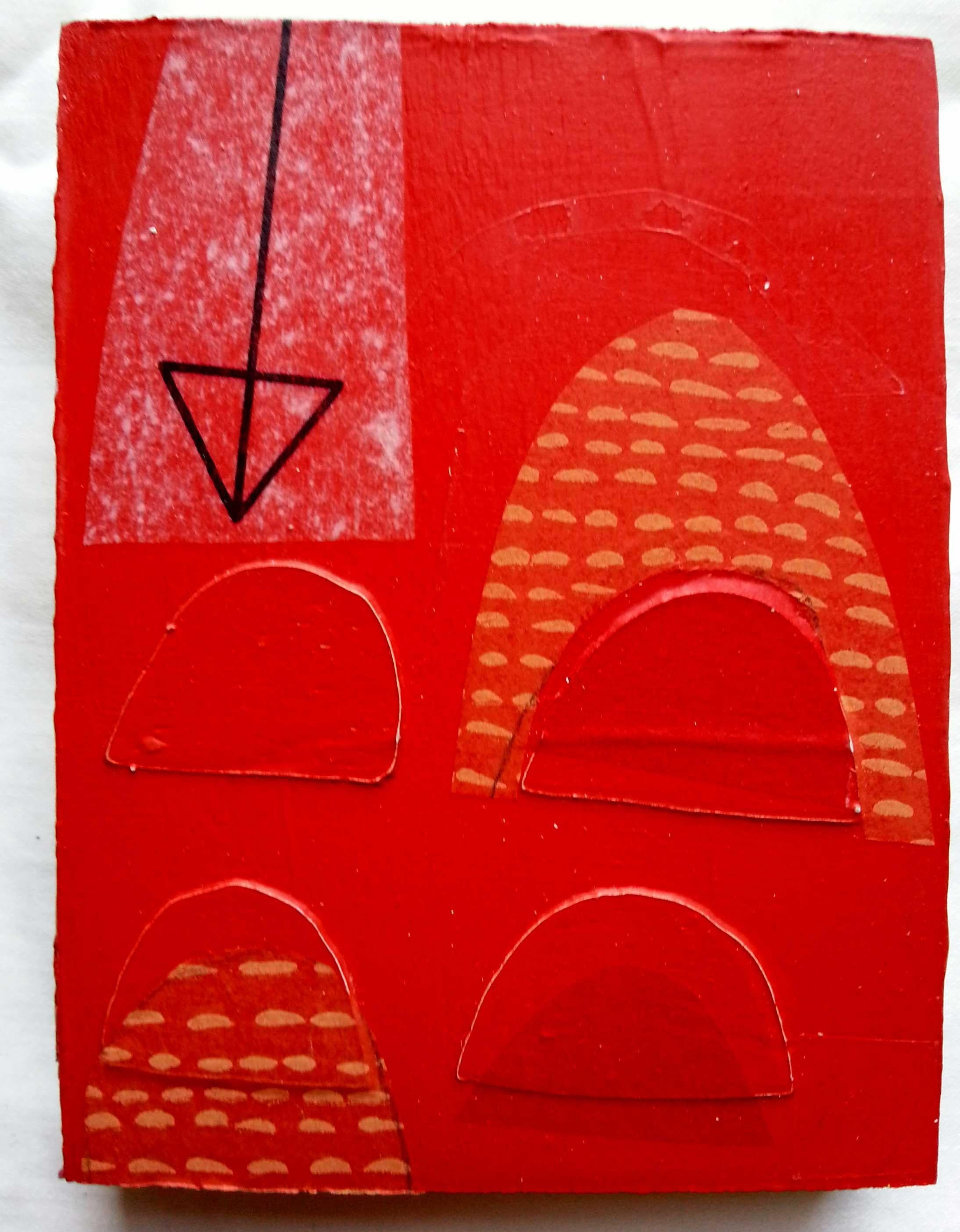 Pequeñas series, Pintura, Acrílico sobre panel de madera - Painting de Rojia Dadashzadeh