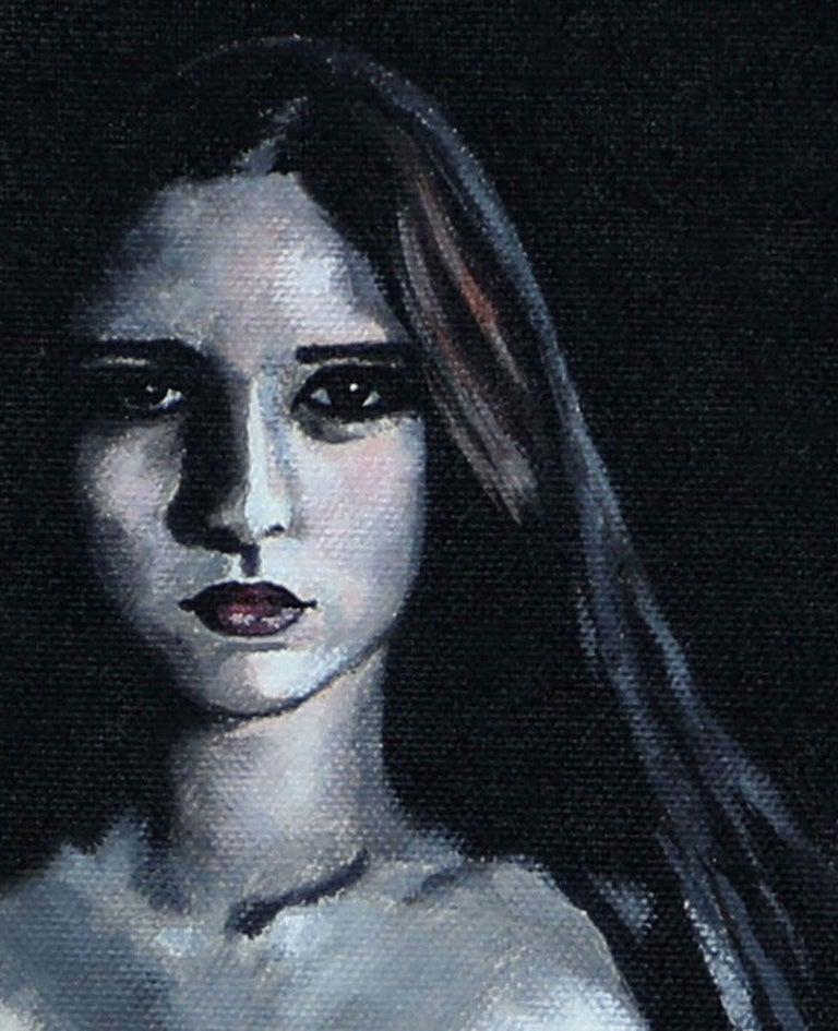Katia Zhukova - #3 (FIGURE SERIES #3), Painting, Acrylic on Canvas For ...
