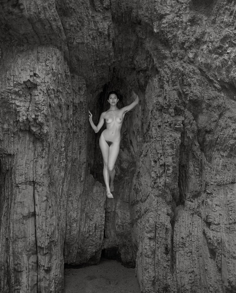 Norman LernerStanding In Rock Formation Photograph Archival