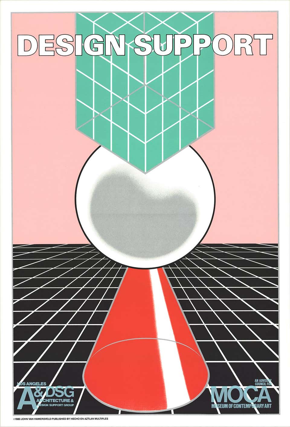 Design Support Lithograph Print, Contemporary, 20th Century, Unframed