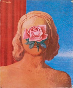 Aux Sources de L'imaginaire no. 25-12.5" x 9.75"-Book-1965-Blue, Red-woman
