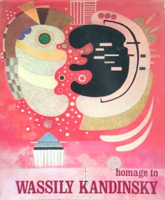 Homage to Wassily Kandinsky-12.5" x 10"-Book-1975-Expressionism