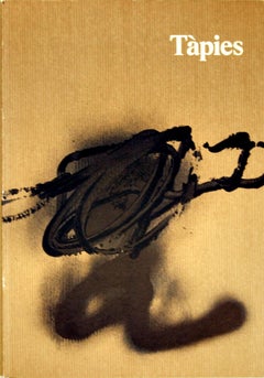 Tapies Paintings and Sculptures-12.5" x 9"-Book-1986-Expressionism-Brown