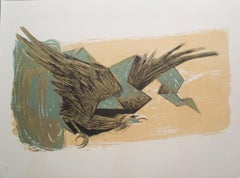Vintage Benton Spruance-Sky Hawk from Moby Dick