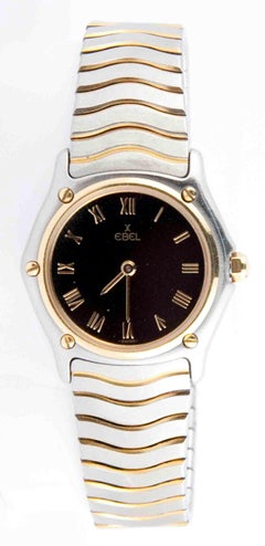 Ebel--Ebel Montre pour femme en or 18 carats et quartz