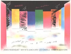 James Rosenquist-Horizon-21" x 27"-Poster-1970-Pop Art-Multicolor, Pink