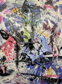 Ocean Debris No 2, Mixed Media auf Leinwand