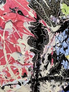 Ocean Debris No 2, Mixed Media on Canvas