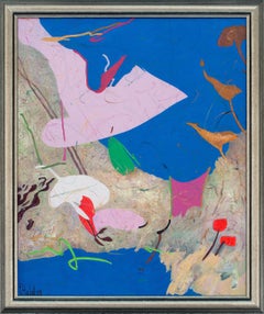 Green between the Seas, Painting, Oil on Canvas