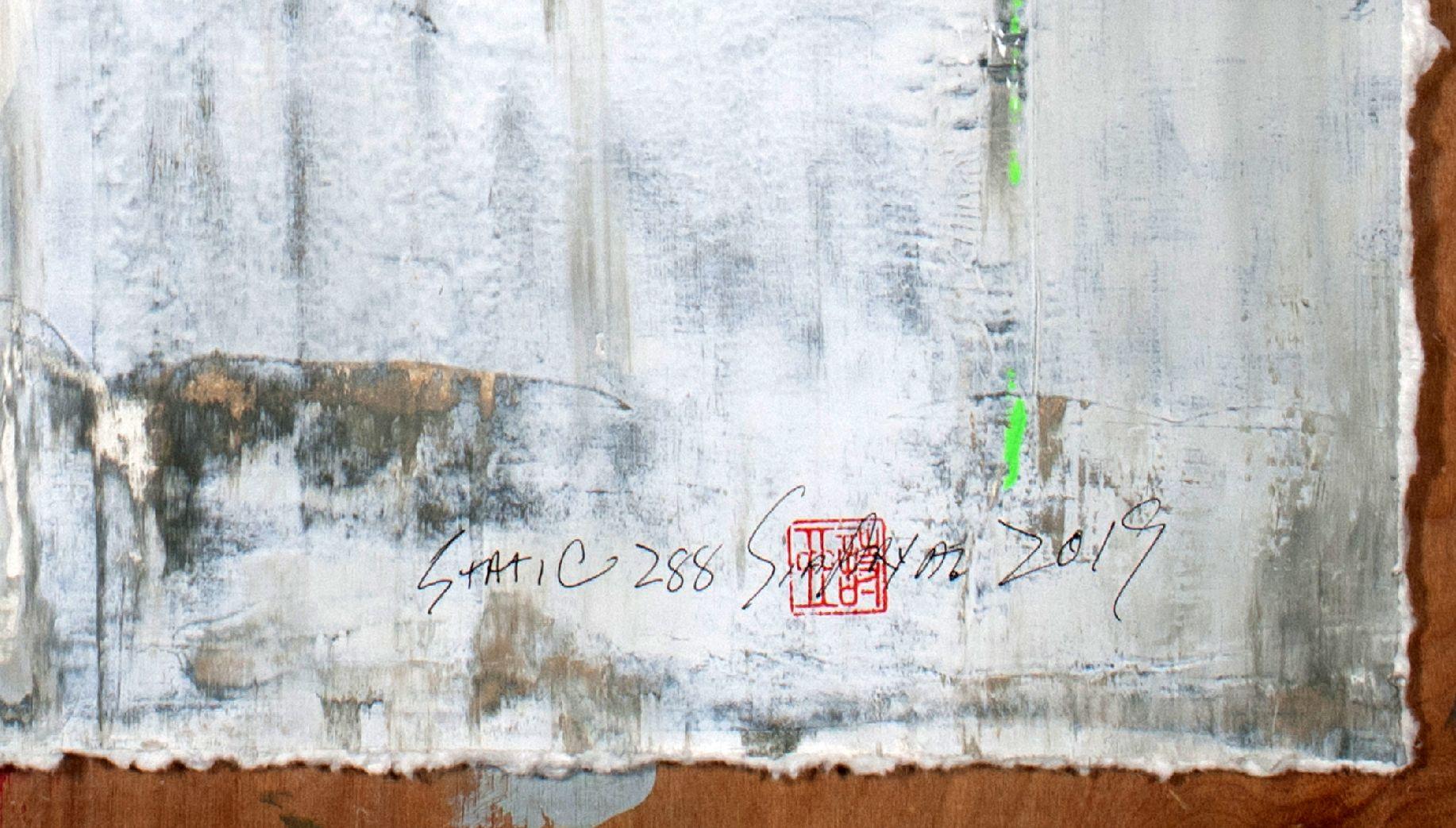 Estática 288, Pintura, Acrílico sobre papel - Painting de Sia Aryai
