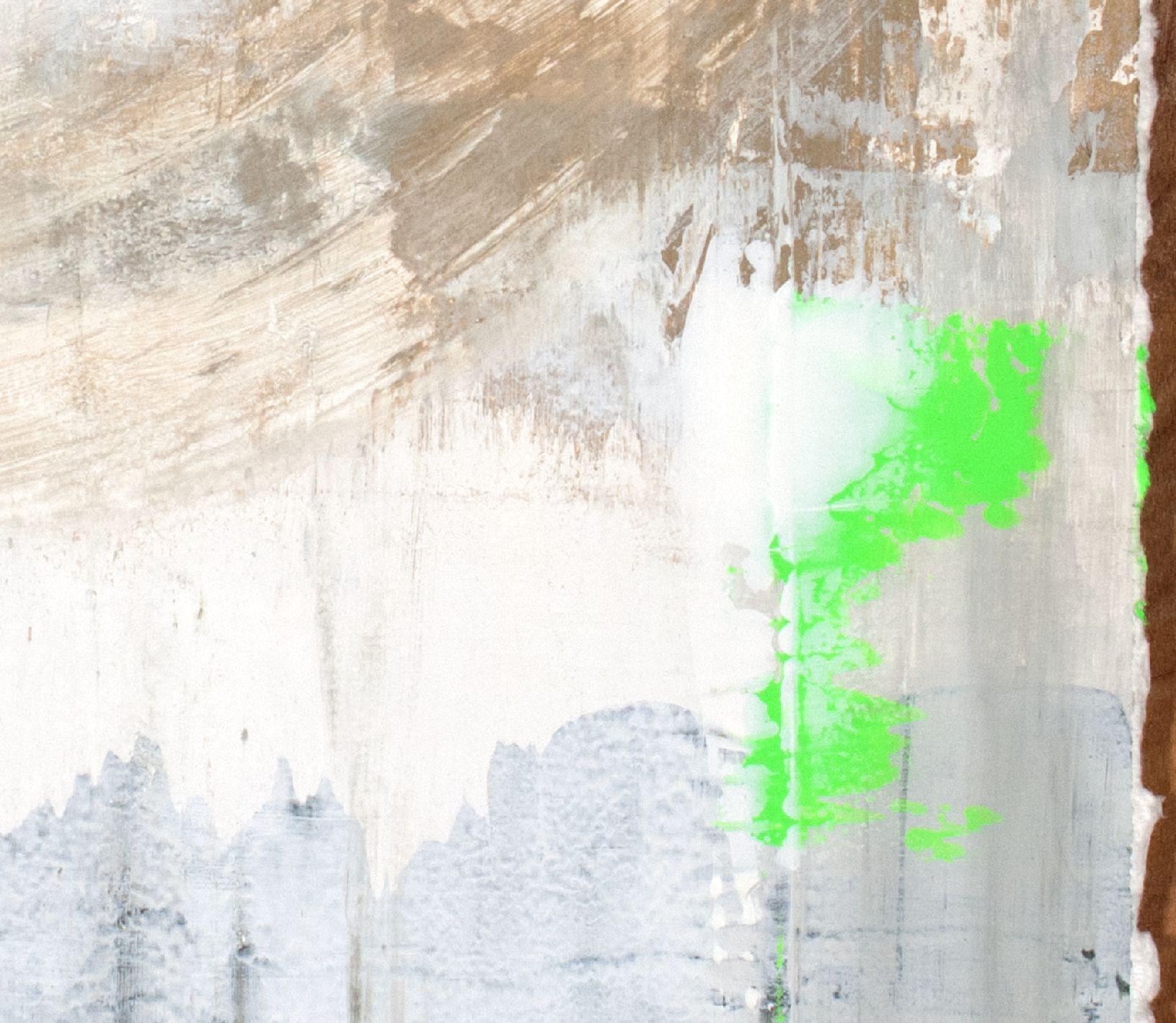 Estática 288, Pintura, Acrílico sobre papel - Painting Abstracto de Sia Aryai