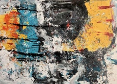 Used Abstract # 422 Painting by Jakob Gold, Painting, Acrylic on Canvas