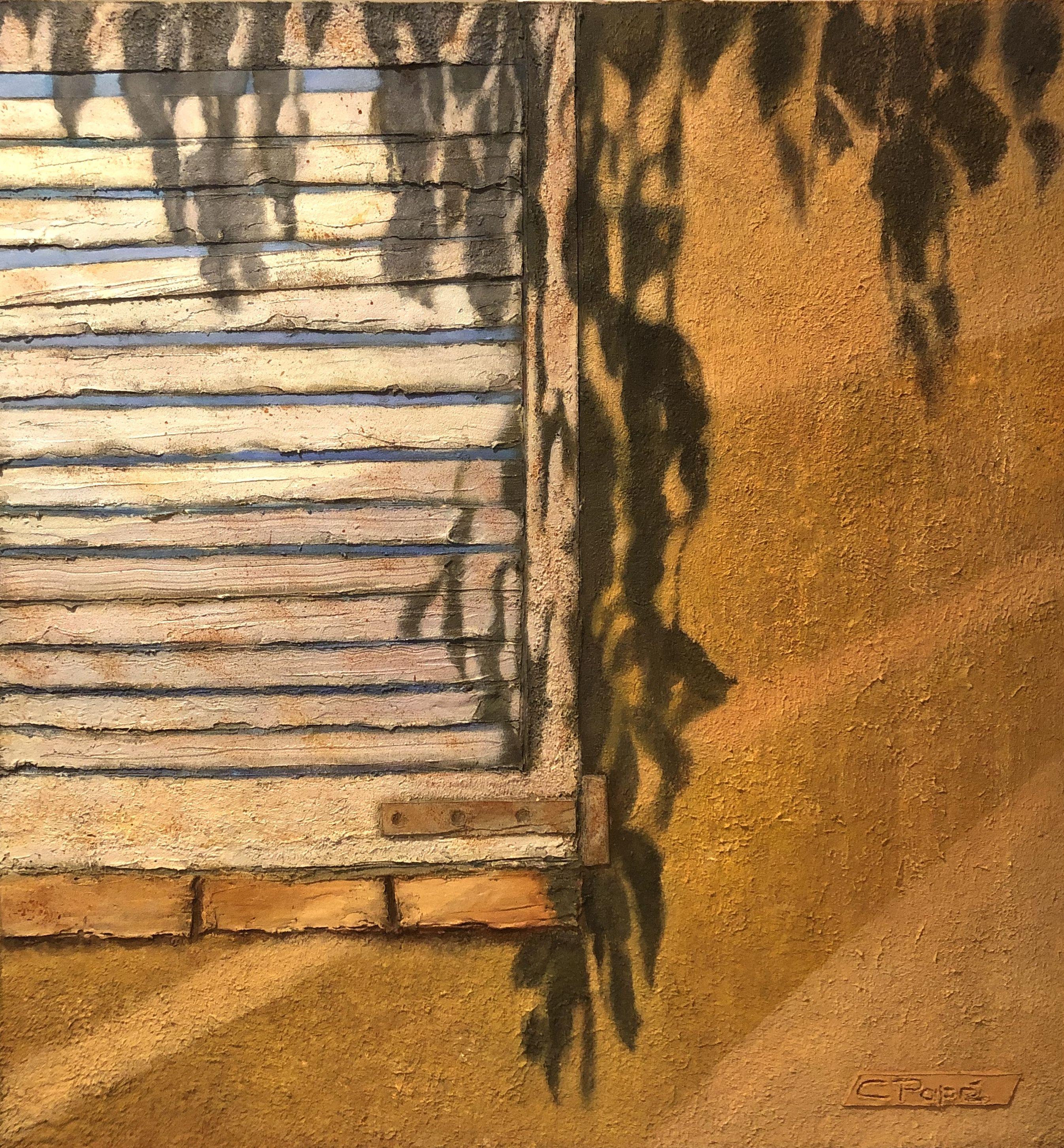 Sombra, Pintura, Acrílico sobre lienzo - Painting de Christiane Pape