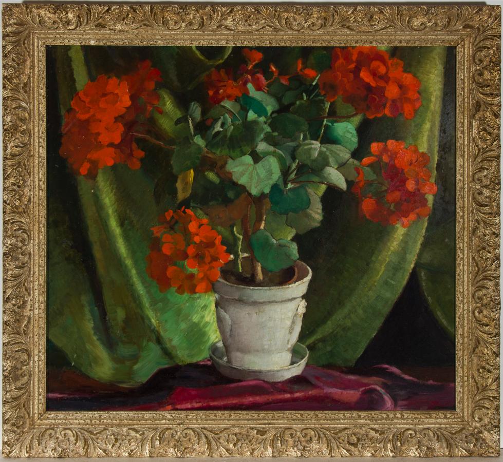 An impressive and vibrant oil painting by well listed British artist Colin Cairness Clinton Campbell (1894-1970). Although the artist has not directly signed the work, from the attribution and style of the work we are confident that the artwork is