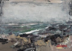 Seascape 2019-06-07, Painting, Oil on Canvas