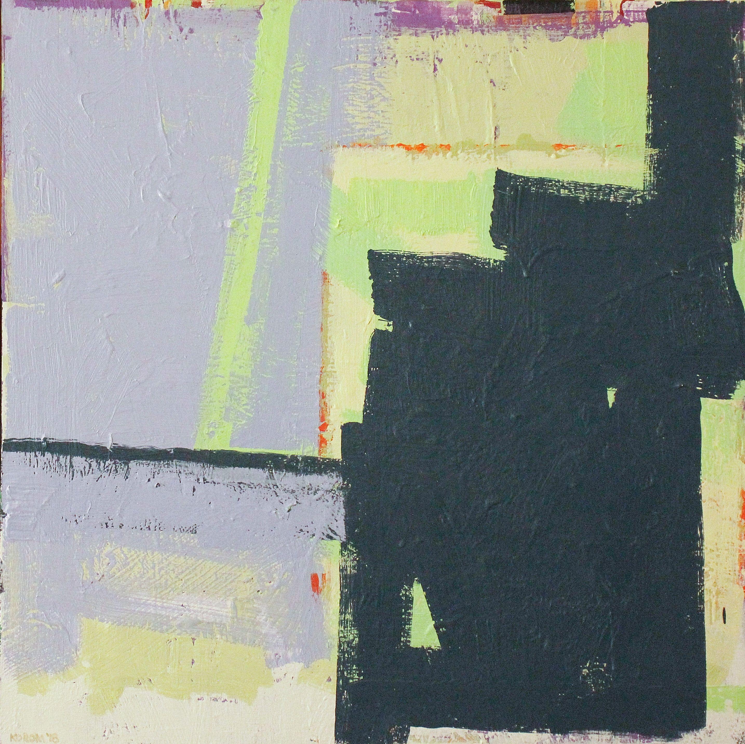Abstract Painting di Joseph Korom - APRIL TREE, Pittura, Acrilico su tela