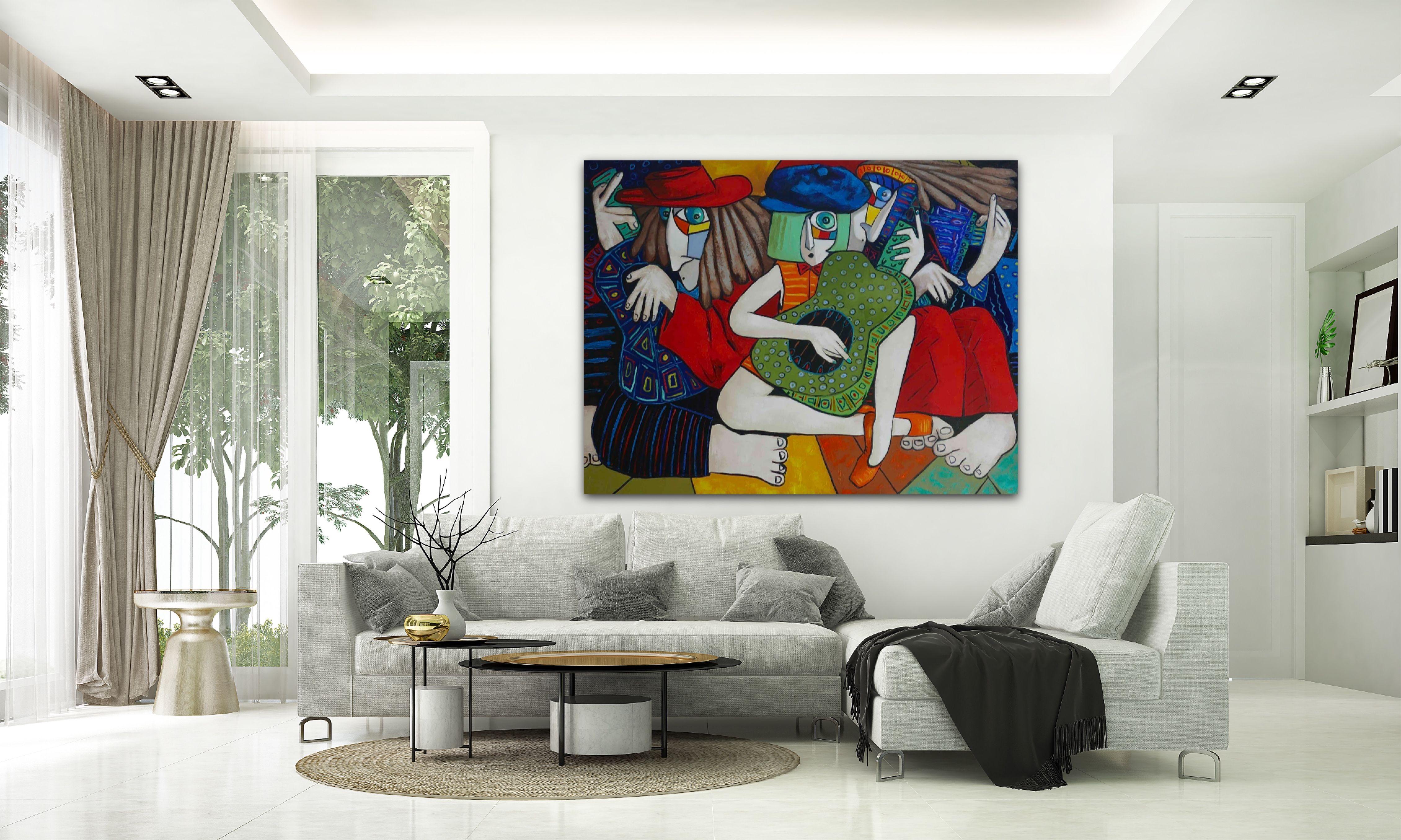 My latest 5 star review    A stunning painting, so original and well executed- powerful colours, so much detail, well layered. Excellent communication from Suthamma and quick and safe delivery in solid packing. Thank you for a great art piece.    My