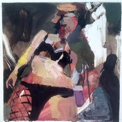 Good Friday, abstrakte weibliche Figur