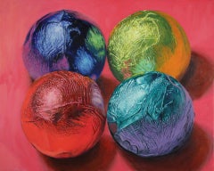 Quartet, super realism, colorful, candy 