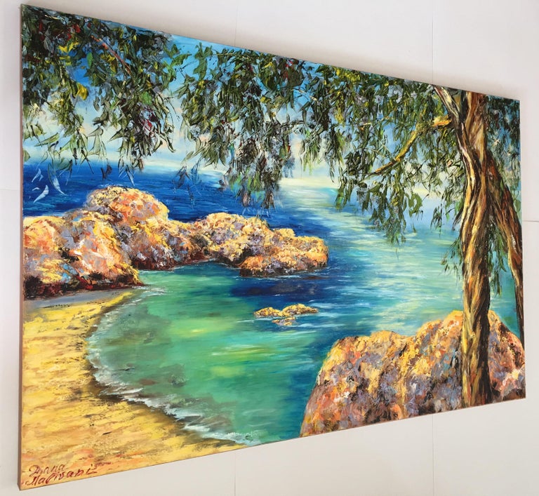 Diana Malivani Morning. Cyprus, Painting, Oil on Canvas For Sale at