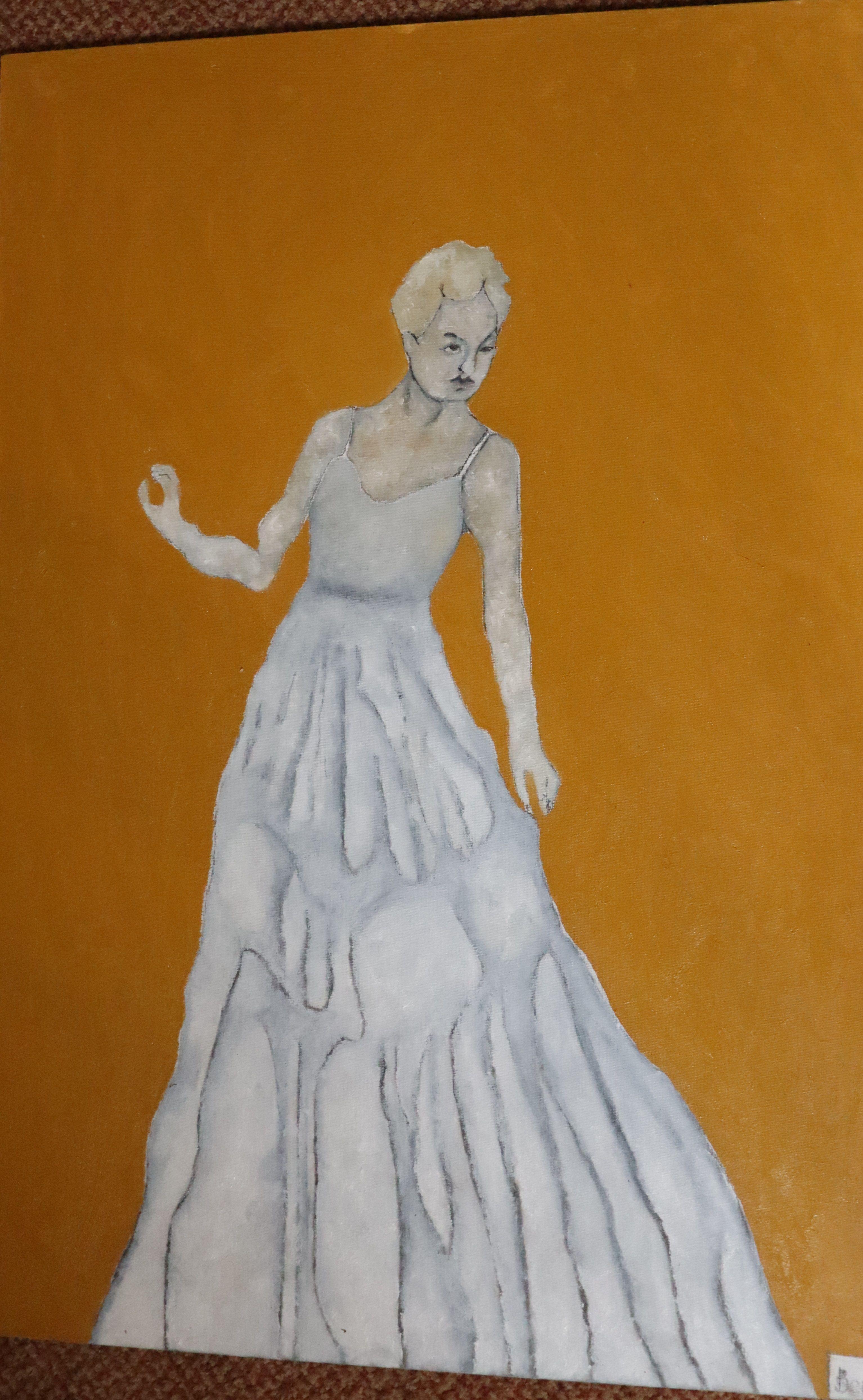 long dress, Painting, Oil on Canvas 2