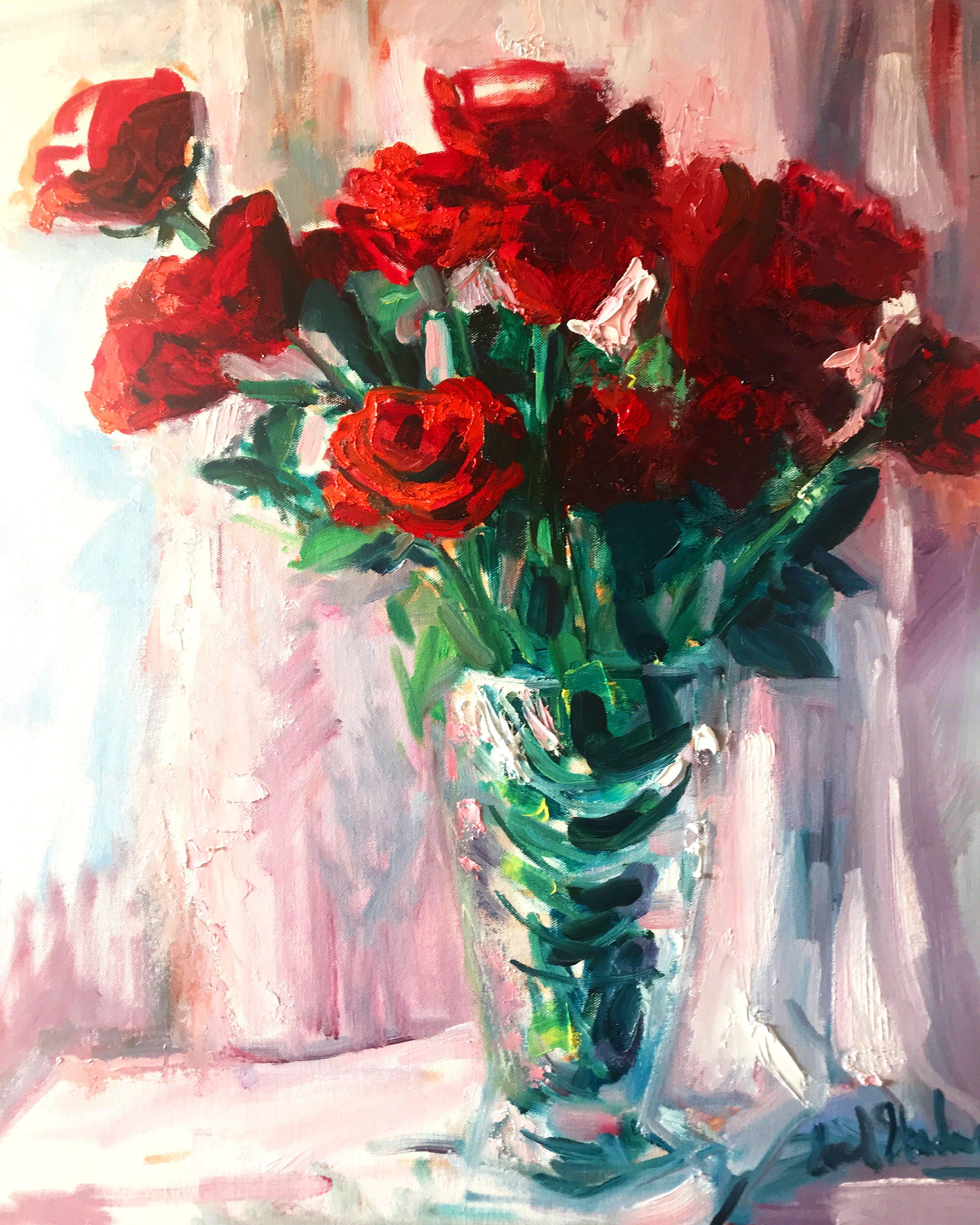 valentines day paintings