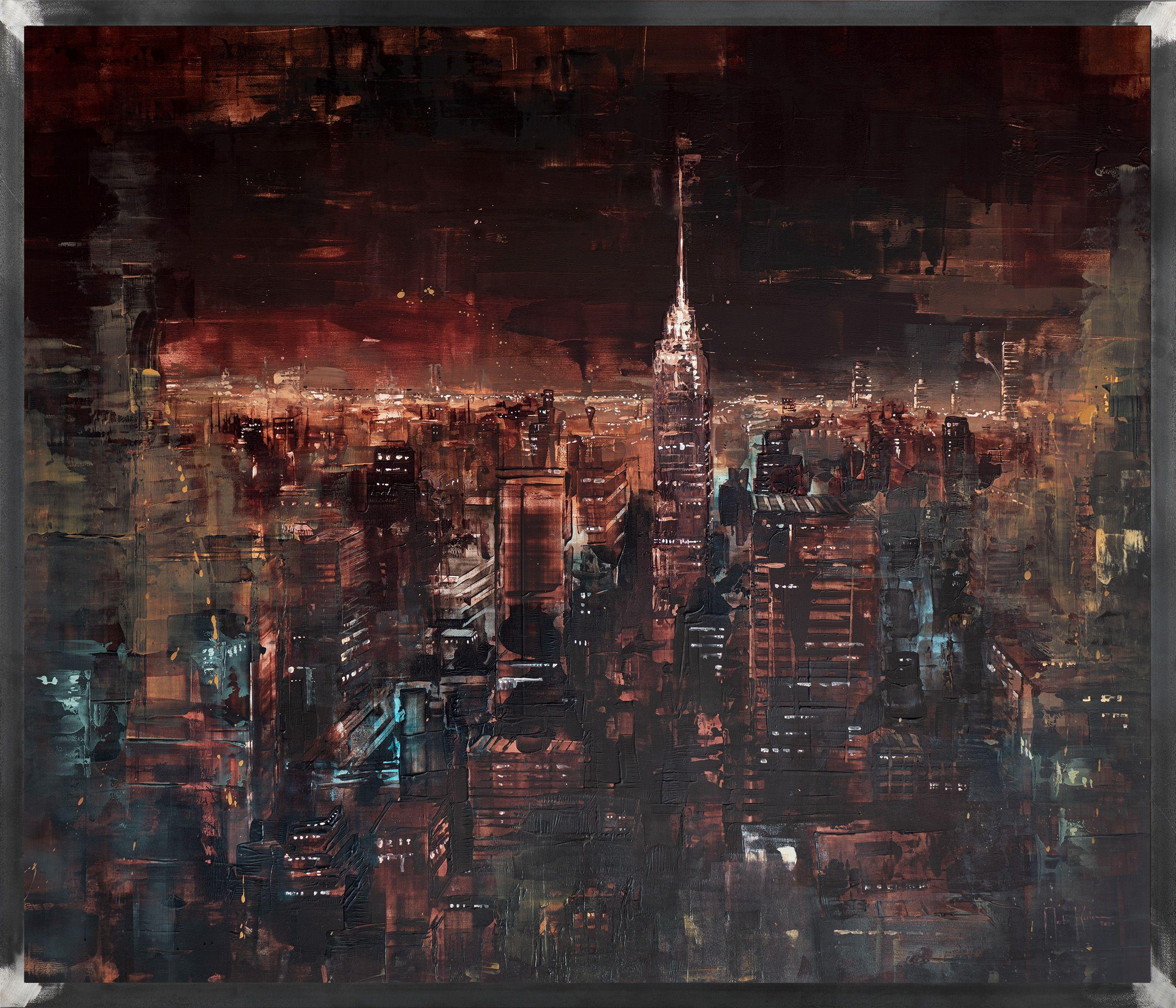 empire state painting