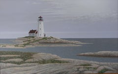 The Lighthouse, Painting, Acrylic on Canvas