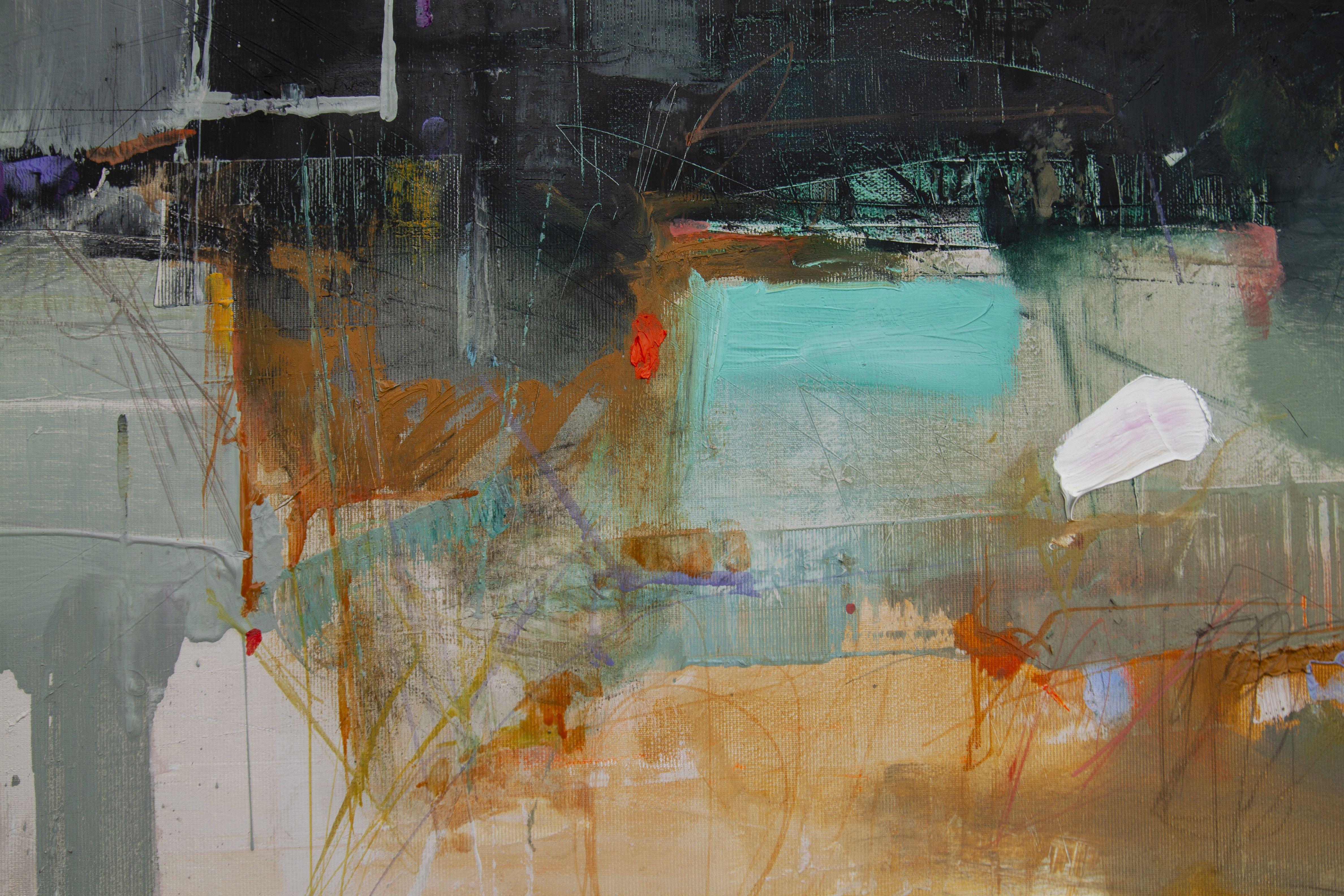 Soul Art 1, Gemälde, Öl auf Leinwand – Painting von Victor Sheleg