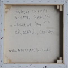 Jungle Art1, Painting, Oil on Canvas