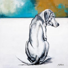 Dog Tales, Painting, Acrylic on Canvas
