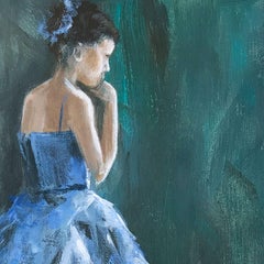 Hintergrund, Gemälde, Acryl auf Leinwand